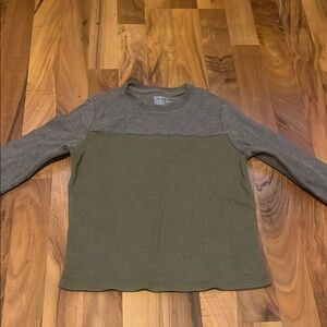 Old Navy Two-Tone Long Sleeve Top